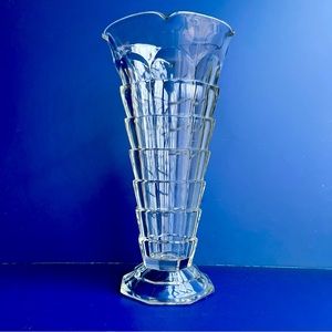 VTG Indiana Depression Glass Vase